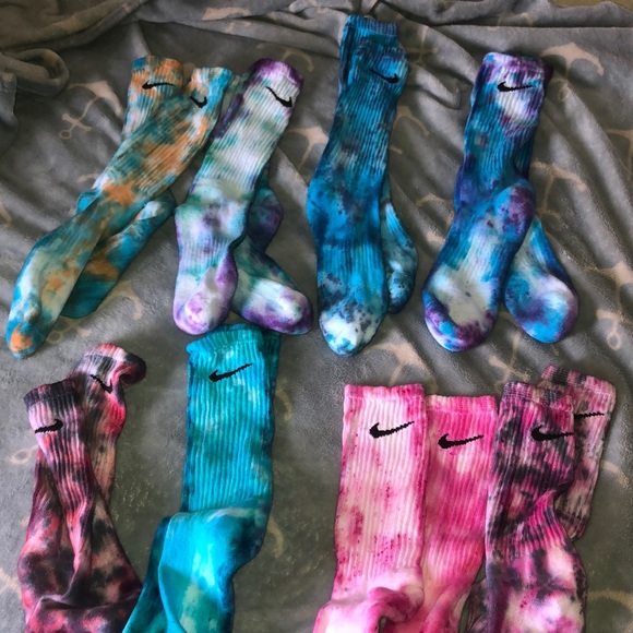 nike dye socks